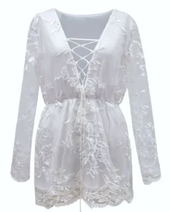 Spitzen Kleid Mykonos