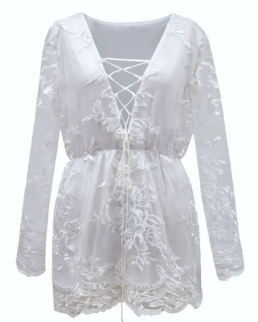 Spitzen Kleid Mykonos