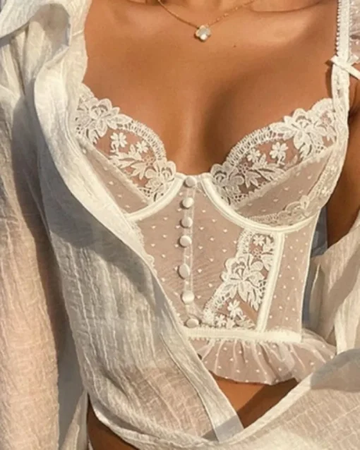 Spitzen Top Amila