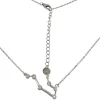 Sterling Silber 925 Sternbild Kette Zwilling