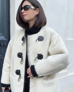 Stillvolle Kuschel Jacke Minka