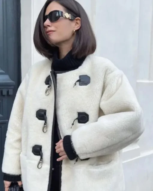 Stillvolle Kuschel Jacke Minka
