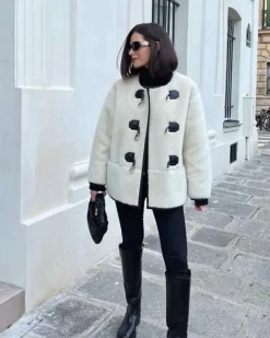 Stillvolle Kuschel Jacke Minka