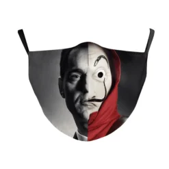 Stoffmaske Haus des Geldes
