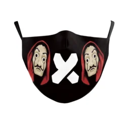 Stoffmaske Haus des Geldes