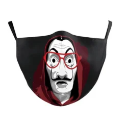 Stoffmaske Haus des Geldes