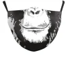 Stoffmaske Hey Monkey