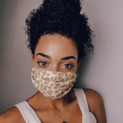 Stoffmaske Leopau