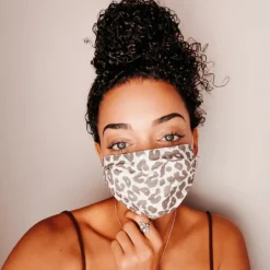 Stoffmaske Leopau