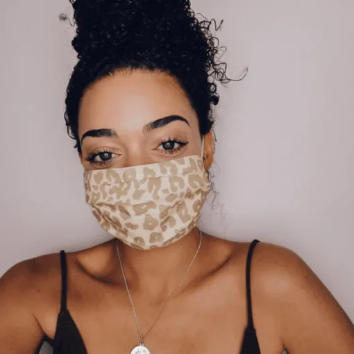 Stoffmaske Leopau