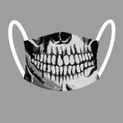 Stoffmaske Totenkopf