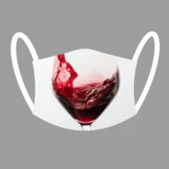 Stoffmaske Winelover