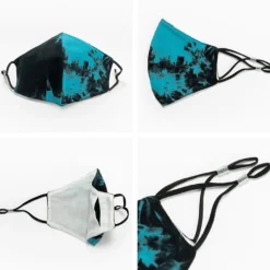 Stoffmasken Batik Stormy