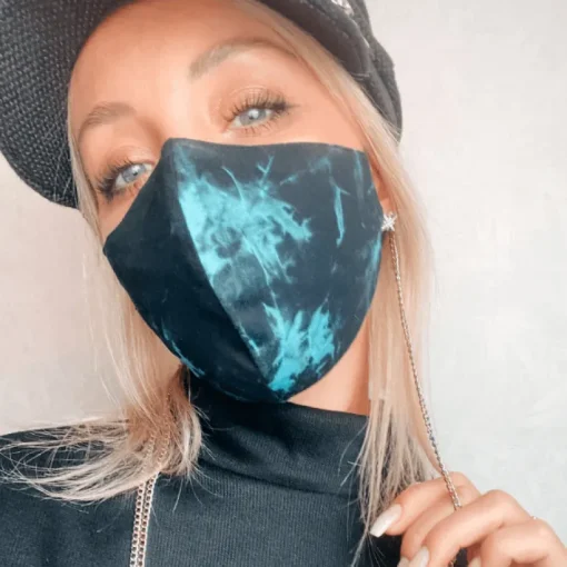 Stoffmasken Batik Stormy