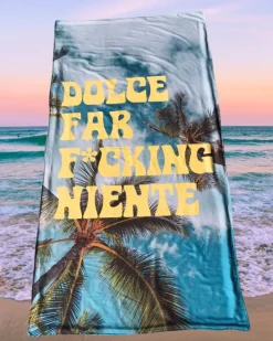 Strandtuch Dolce Far F*cking niente