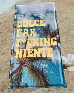 Strandtuch Dolce Far F*cking niente