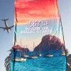 Strandtuch Ibiza Es Vedra Magic