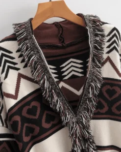 Strickjacke Brownie Heart