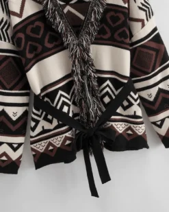 Strickjacke Brownie Heart