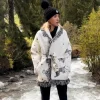 Strickjacke Cardigan White Planet