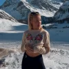 Strickpullover Winterflower