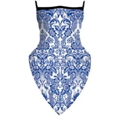 Sturmmaske | Halsschlauch Maske Fiori Blu