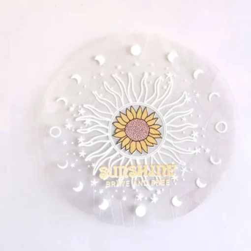 Suncatcher Sticker Brave Sunflower