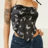 Top Black Butterfly