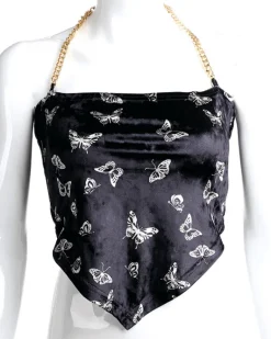 Top Black Butterfly
