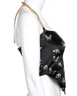 Top Black Butterfly