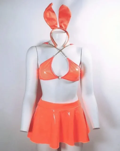 Top, Rock & Maske Set You Bunny