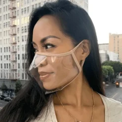 Transparente Maske Emotion