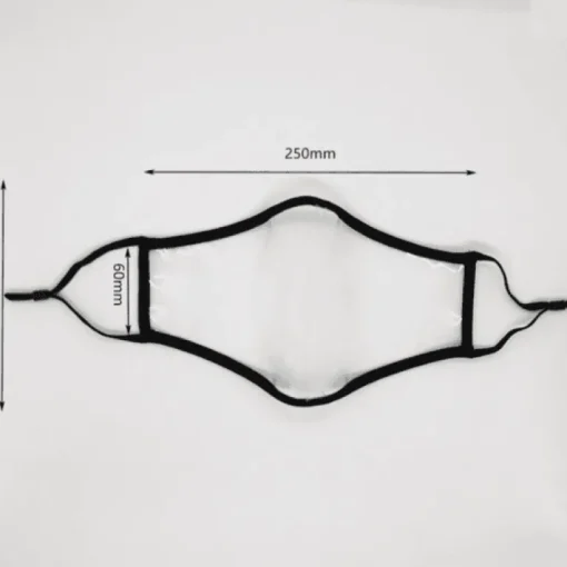 Transparente Maske Emotion
