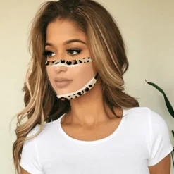 Transparente Maske Leo