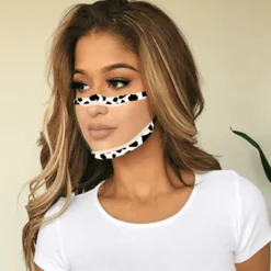 Transparente Maske Leo