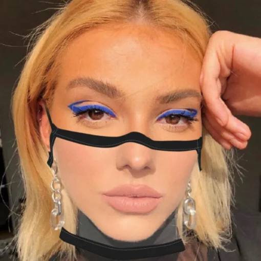 Transparente Maske Look Through