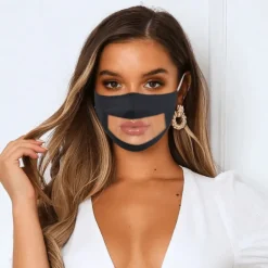 Transparente Maske Sonrisa