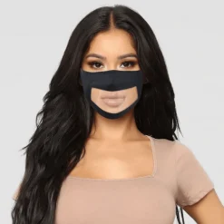 Transparente Maske Sonrisa