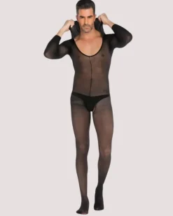 Transparenter Herren Overall Ruben