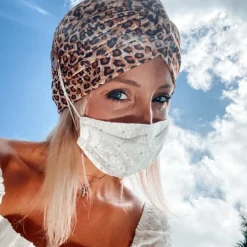 Turban Kopfbedeckung Leopard