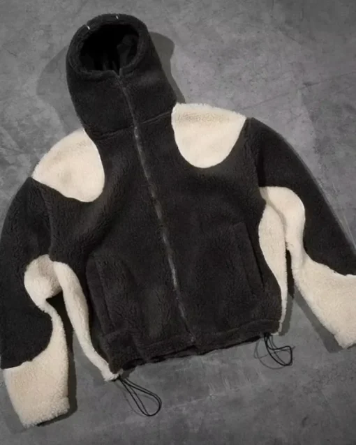 Unisex Fleece Kapuzen Jacke Noa