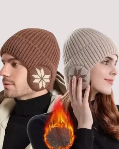 Unisex Winter Beanie Snowflake