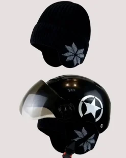 Unisex Winter Beanie Snowflake
