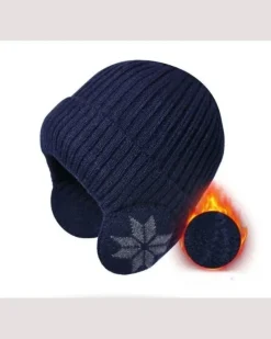 Unisex Winter Beanie Snowflake