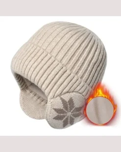 Unisex Winter Beanie Snowflake