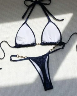 Velvet Leopard Bikini Wildy
