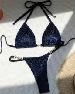 Velvet Leopard Bikini Wildy