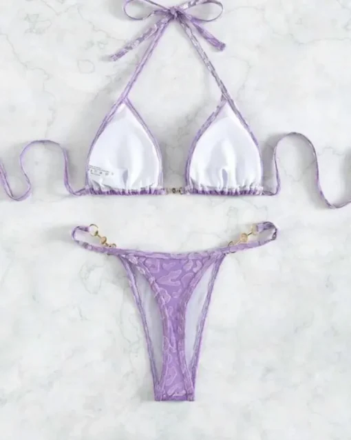 Velvet Leopard Bikini Wildy