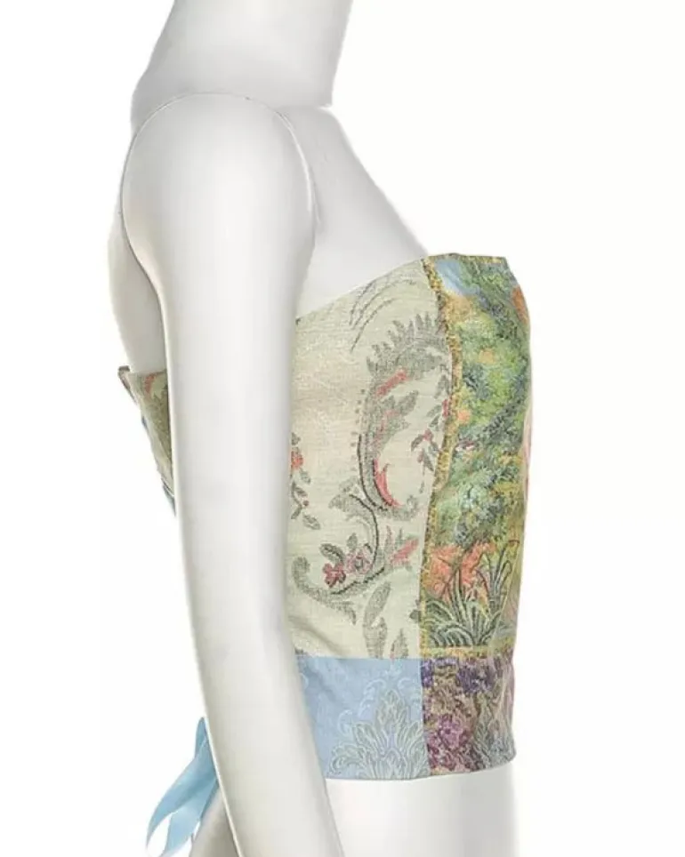 Vintage Crop Top La Historia