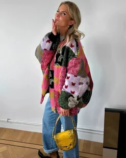 Vintage Jacke Cactus Faces